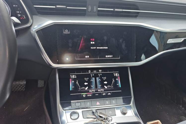 Used Audi A6L 2021 45 TFSI Prestige Dynamic Edition Audio And AC Panel