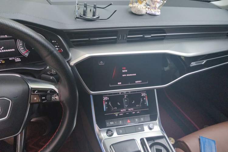 Used Audi A6L 2021 40 TFSI Luxury Prestige Edition Audio And AC Panel