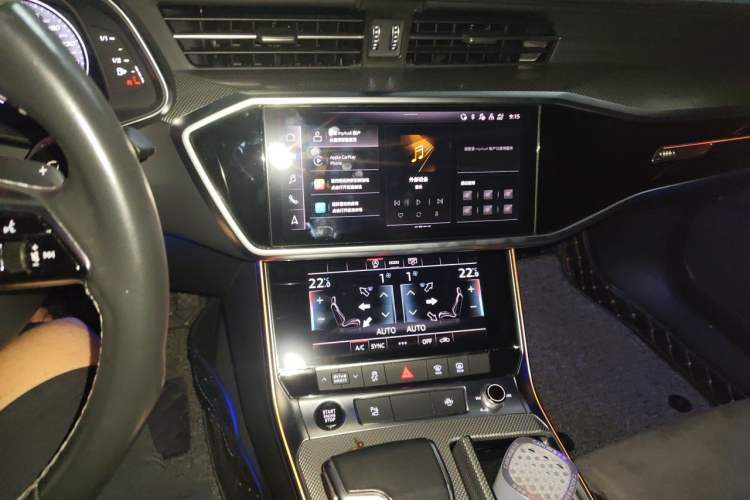 Used Audi A6L 2021 45 TFSI Prestige Dynamic Edition Audio And AC Panel