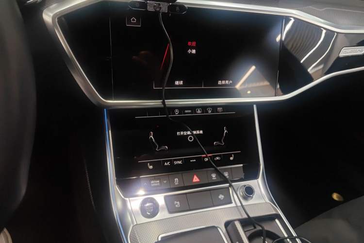 Used Audi A6L 2021 55 TFSI quattro Flagship Dynamic Model Audio And AC Panel