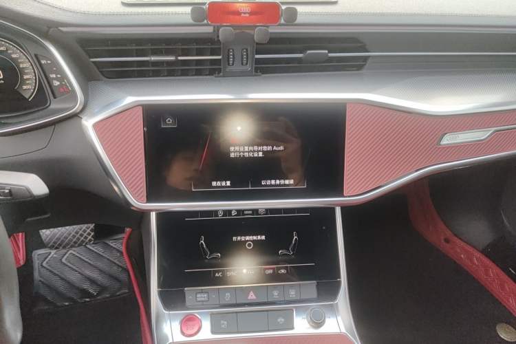 Used Audi A6L 2021 40 TFSI Luxury Dynamic Edition Audio And AC Panel