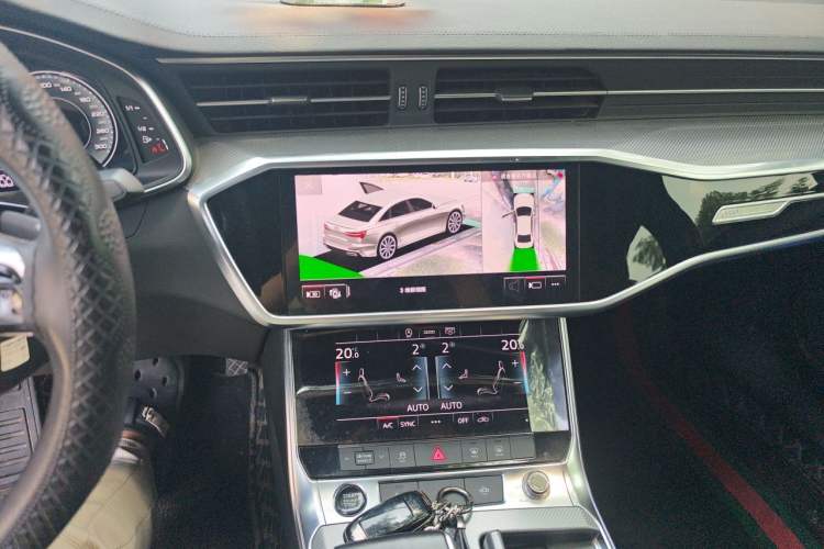 Used Audi A6L 2021 45 TFSI Prestige Dynamic Edition Audio And AC Panel