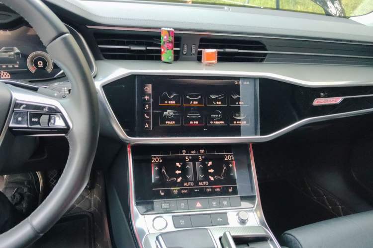 Used Audi A6L 2021 45 TFSI quattro Prestige Elegant Edition Audio And AC Panel