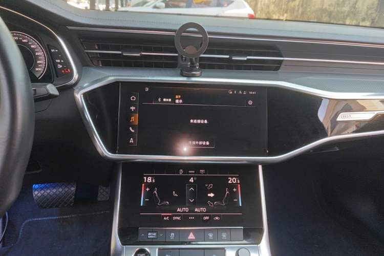 Used Audi A6L 2021 40 TFSI Luxury Dynamic Edition Audio And AC Panel