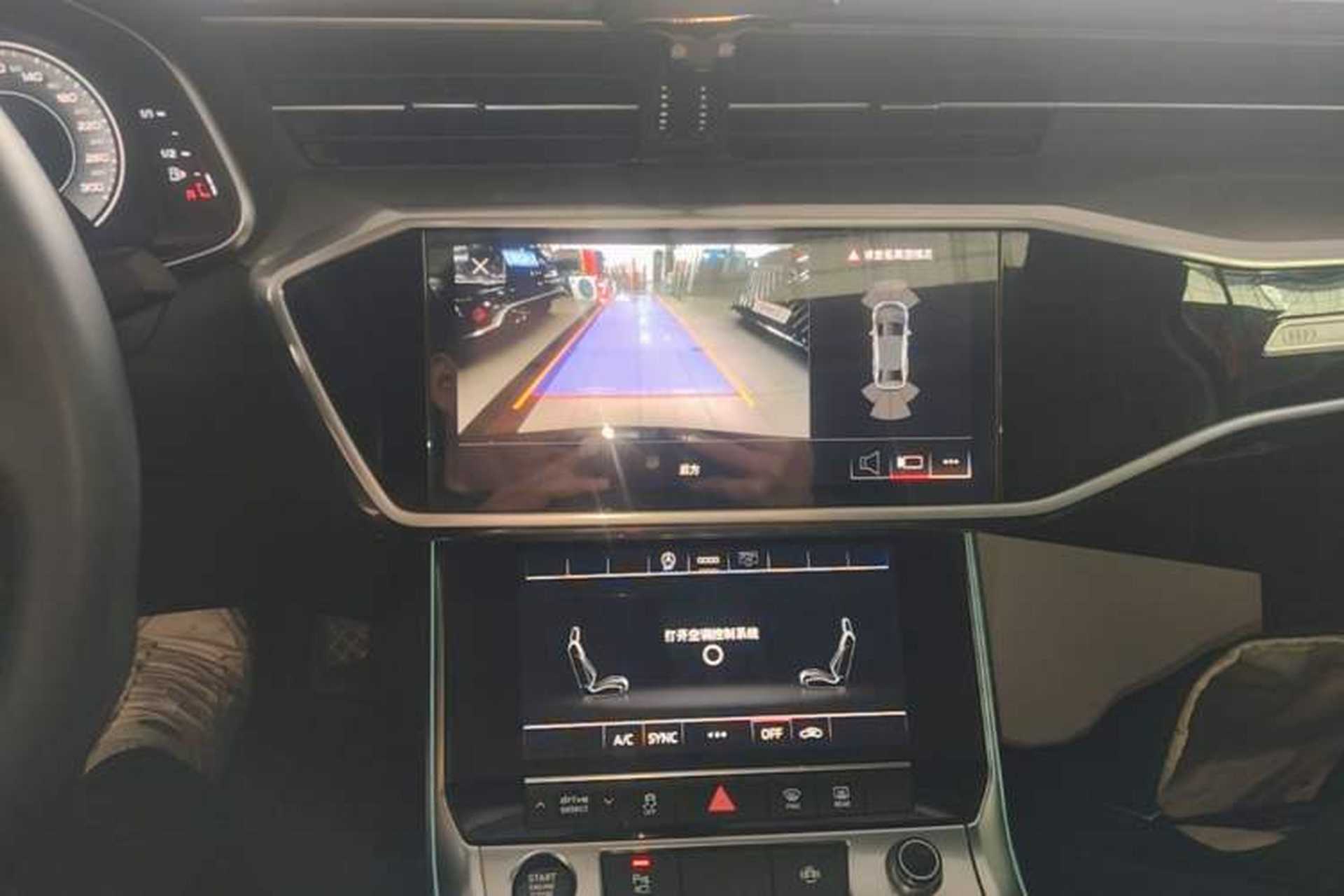 Used Audi A6L 2021 40 TFSI Luxury Prestige Edition Audio And AC Panel