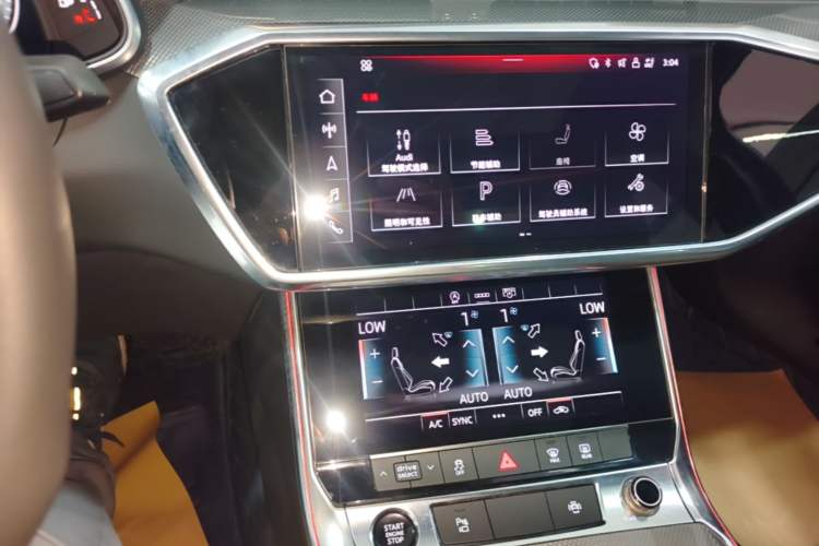 Used Audi A6L 2021 45 TFSI Prestige Dynamic Edition Audio And AC Panel