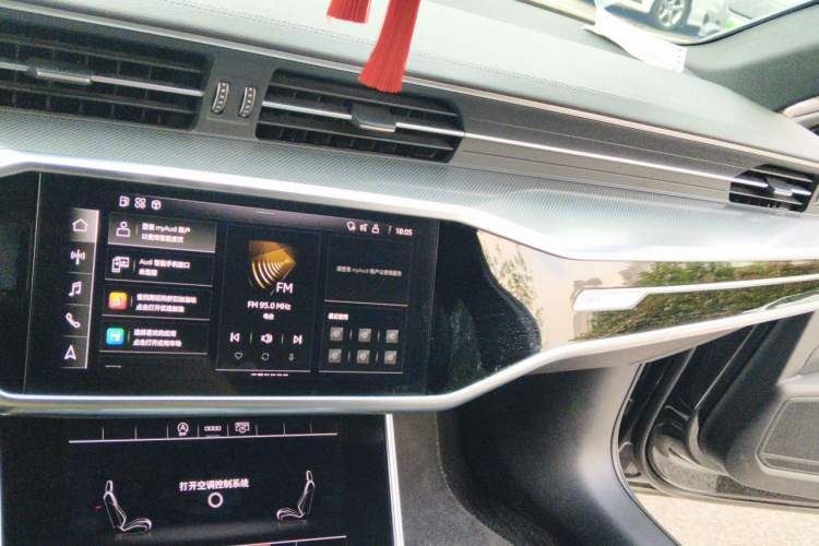 Used Audi A6L 2021 45 TFSI Prestige Dynamic Edition Audio And AC Panel