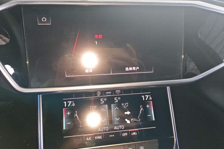 Used Audi A6L 2021 45 TFSI Prestige Dynamic Edition Audio And AC Panel