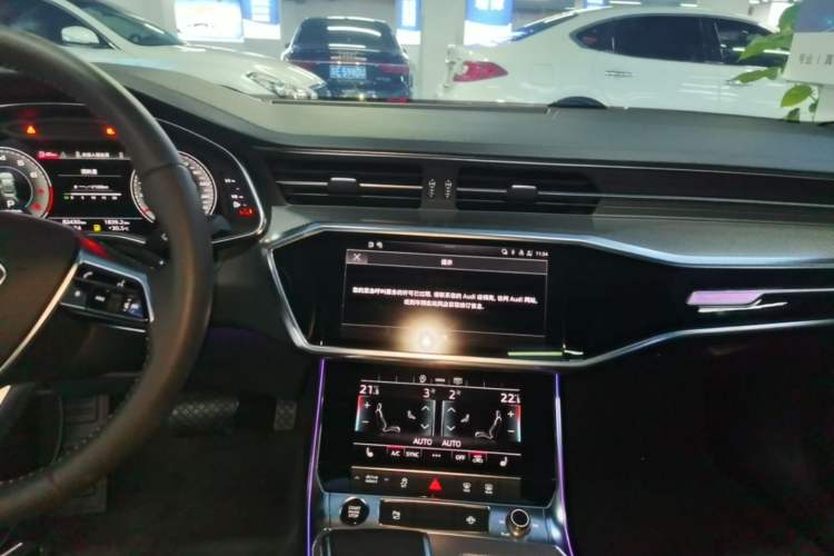Used Audi A6L 2021 45 TFSI quattro Prestige Dynamic Edition Audio And AC Panel