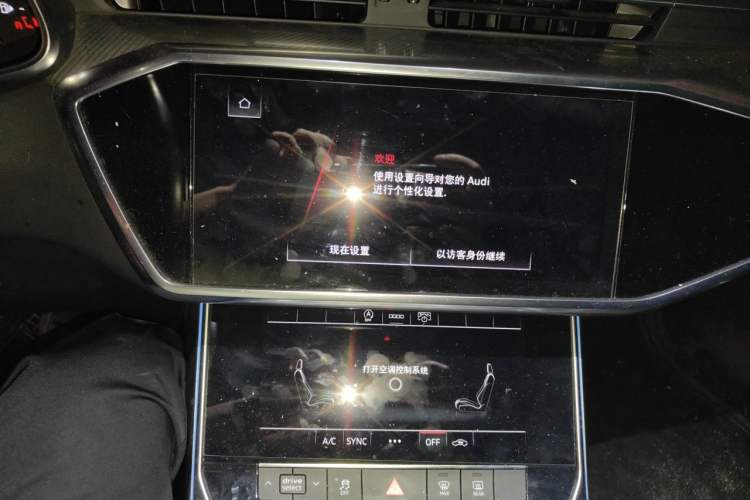 Used Audi A6L 2021 45 TFSI Prestige Elegant Edition Audio And AC Panel