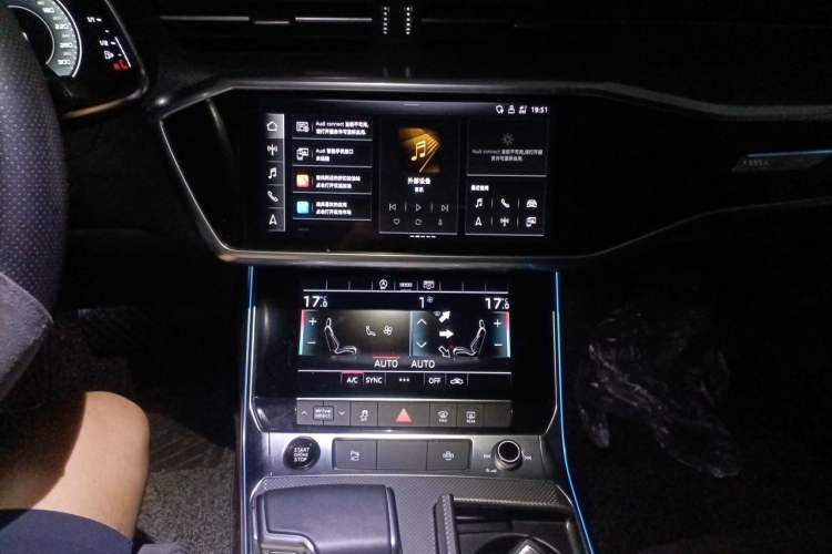 Used Audi A6L 2021 45 TFSI Prestige Dynamic Edition Audio And AC Panel