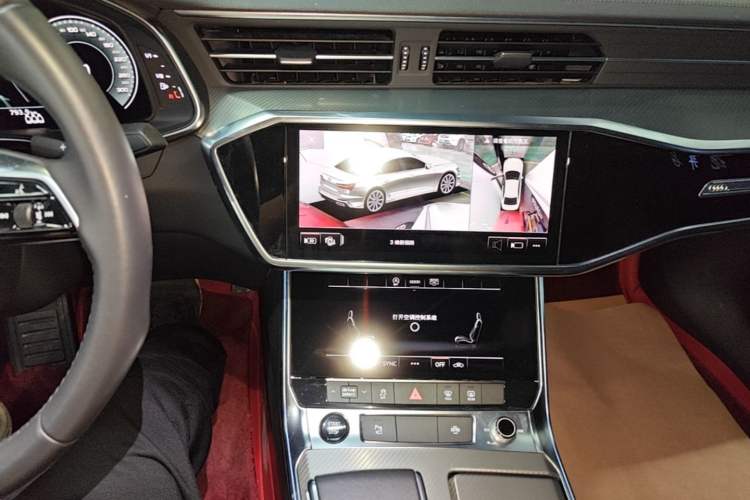 Used Audi A6L 2021 40 TFSI Luxury Prestige Edition Audio And AC Panel