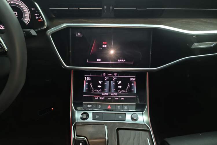 Used Audi A6L 2021 45 TFSI Prestige Elegant Edition Audio And AC Panel