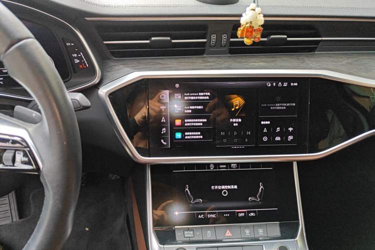 Used Audi A6L 2021 45 TFSI Prestige Elegant Edition Audio And AC Panel