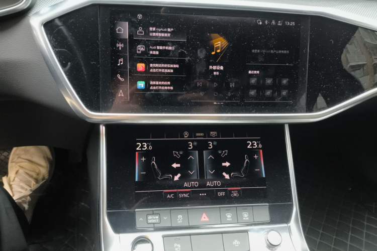 Used Audi A6L 2021 45 TFSI Prestige Dynamic Edition Audio And AC Panel