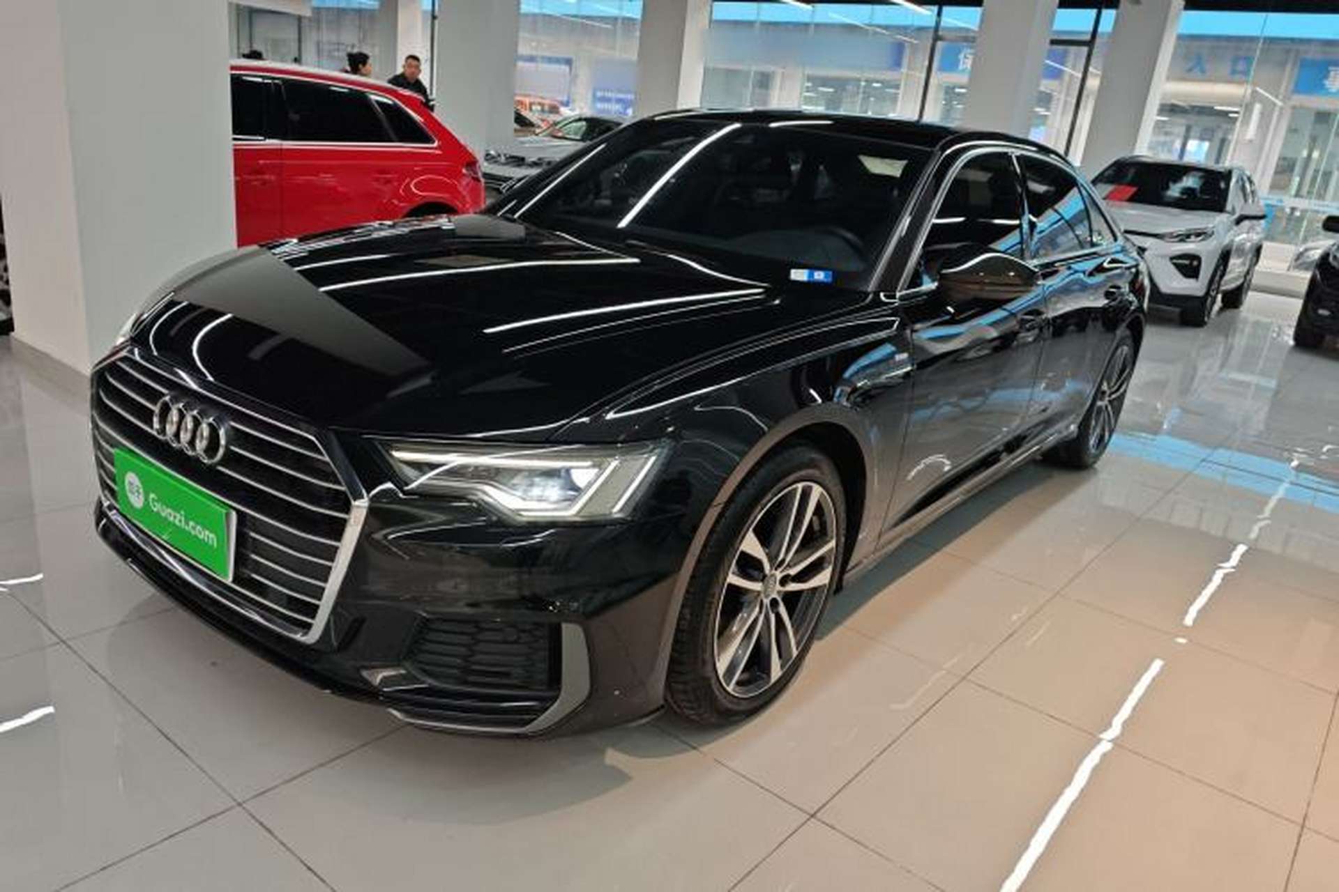 Used Audi A6L 2021 40 TFSI Luxury Dynamic Edition Front Left 45 Deg