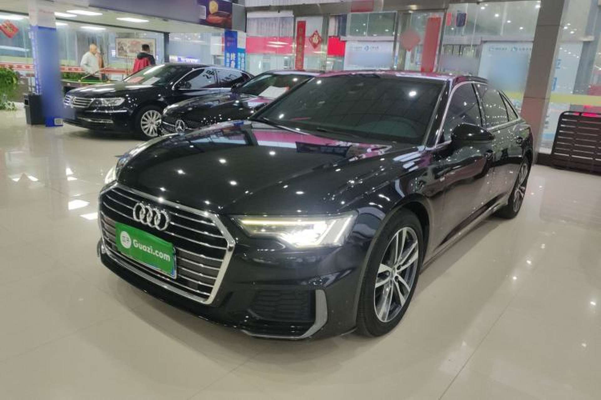 Used Audi A6L 2021 40 TFSI Luxury Dynamic Edition Front Left 45 Deg