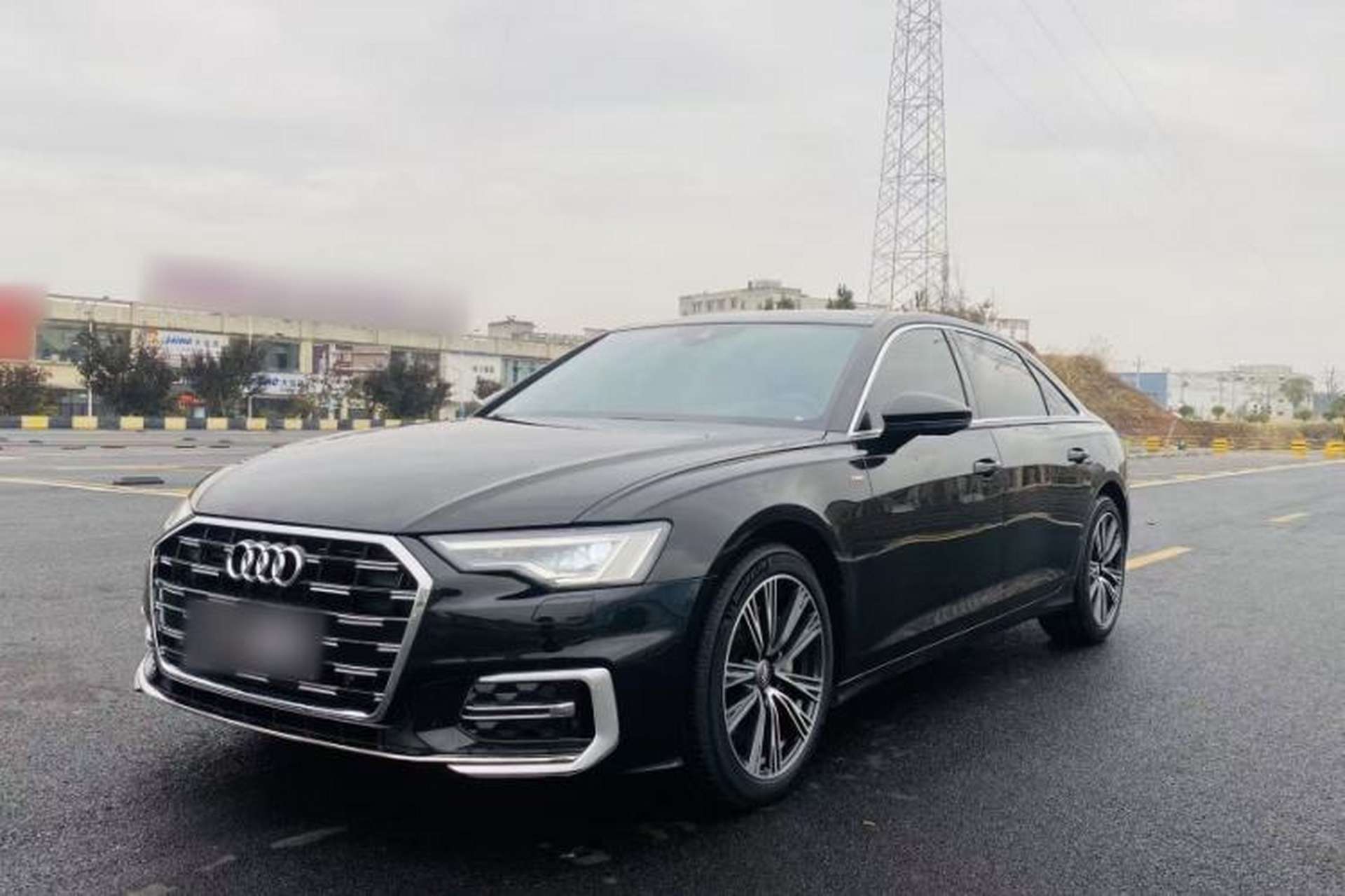 Used Audi A6L 2021 40 TFSI Luxury Dynamic Edition Front Left 45 Deg
