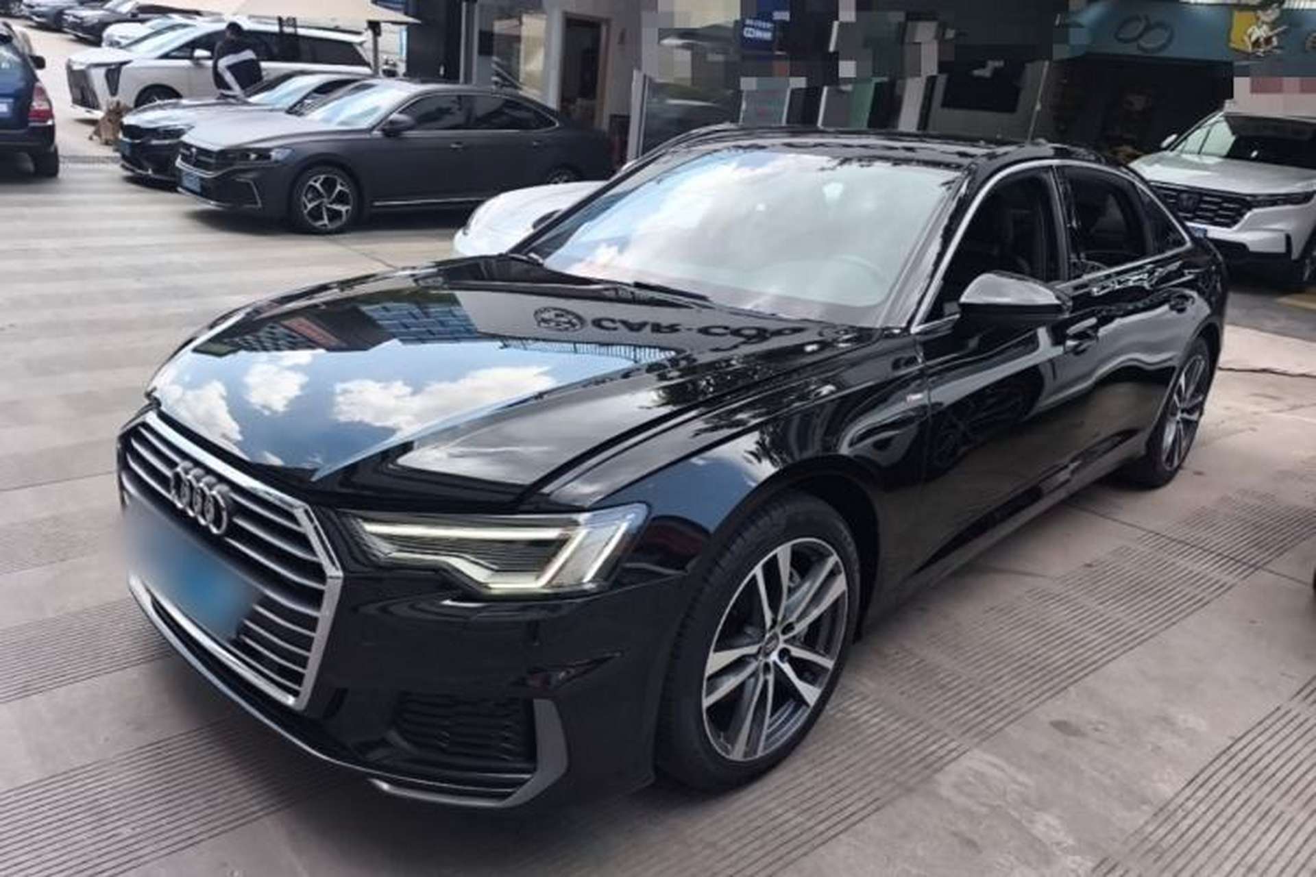Used Audi A6L 2021 40 TFSI Luxury Dynamic Edition Front Left 45 Deg