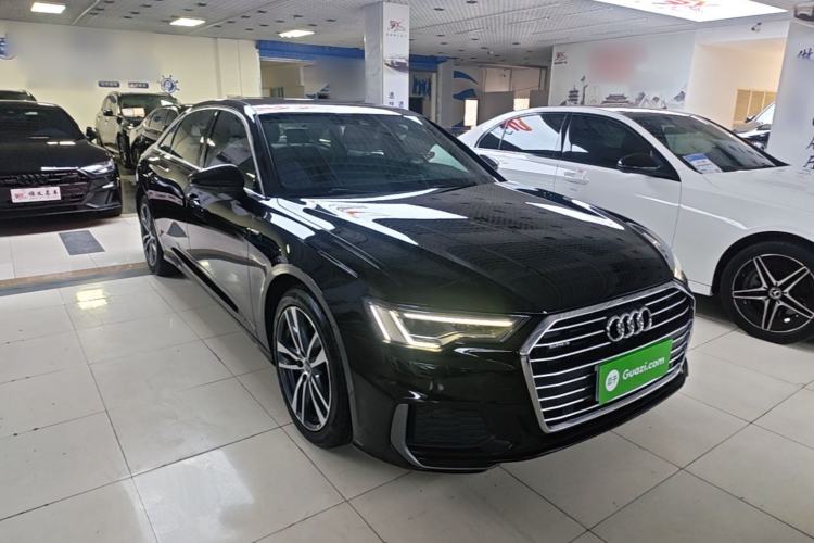 Used Audi A6L 2021 40 TFSI Luxury Dynamic Edition Front Right 45 Deg