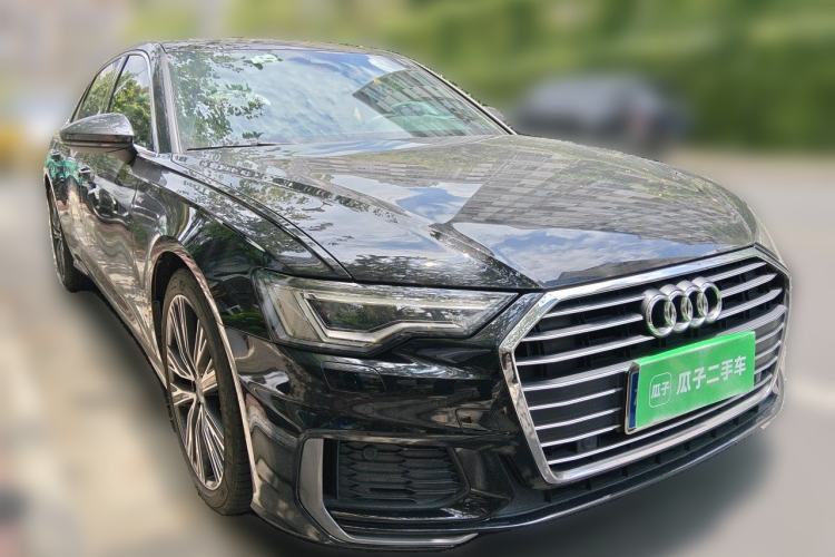 Used Audi A6L 2021 40 TFSI Luxury Dynamic Edition Front Right 45 Deg
