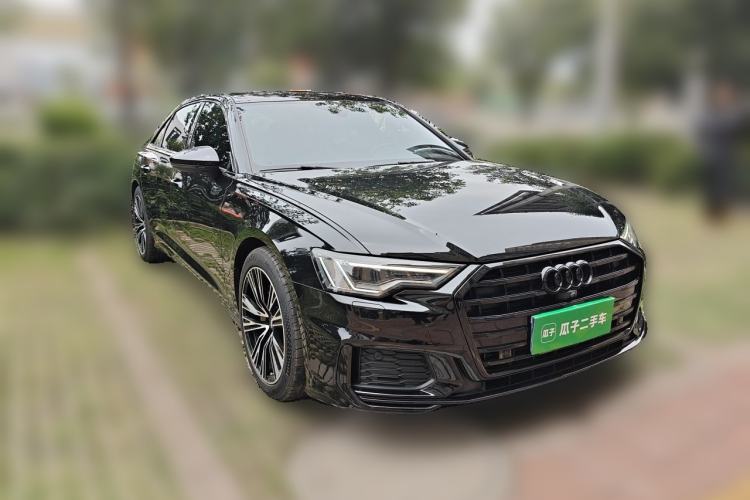 Used Audi A6L 2021 45 TFSI Prestige Dynamic Edition Front Right 45 Deg