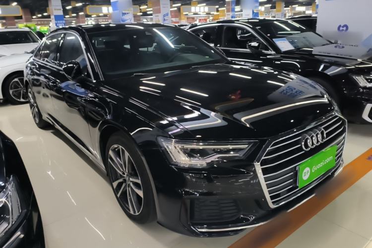Used Audi A6L 2021 40 TFSI Luxury Dynamic Edition Front Right 45 Deg