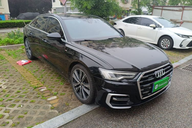 Used Audi A6L 2021 45 TFSI quattro Prestige Dynamic Edition Front Right 45 Deg
