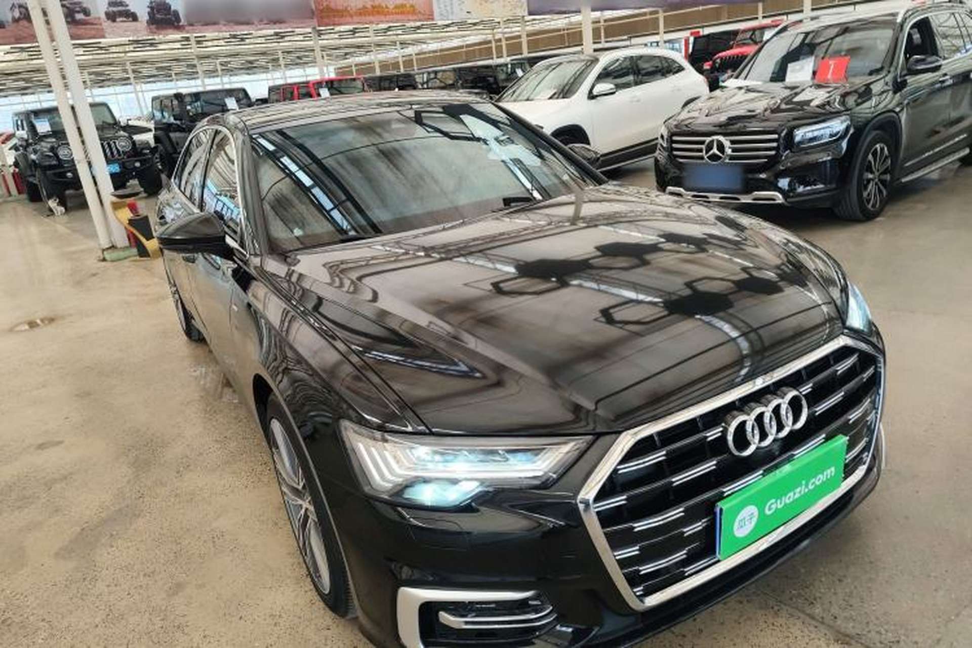 Used Audi A6L 2021 45 TFSI Prestige Dynamic Edition Front Right 45 Deg