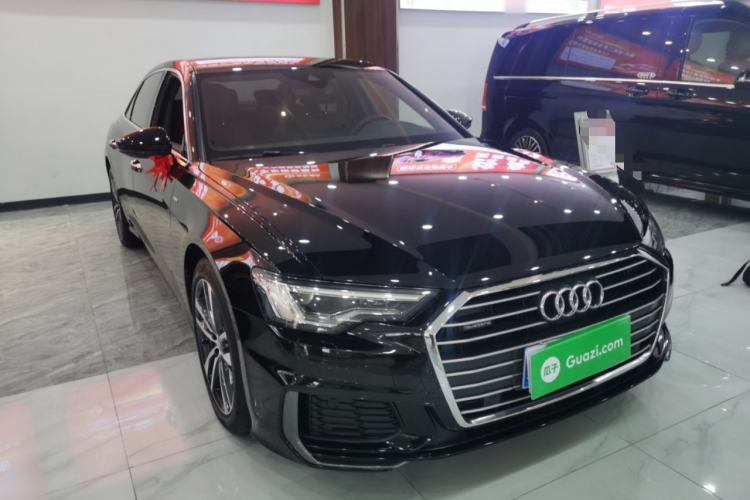 Used Audi A6L 2021 40 TFSI Luxury Dynamic Edition Front Right 45 Deg