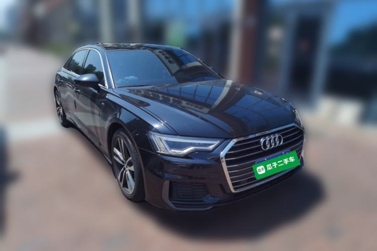 Used Audi A6L 2021 40 TFSI Luxury Dynamic Edition Front Right 45 Deg