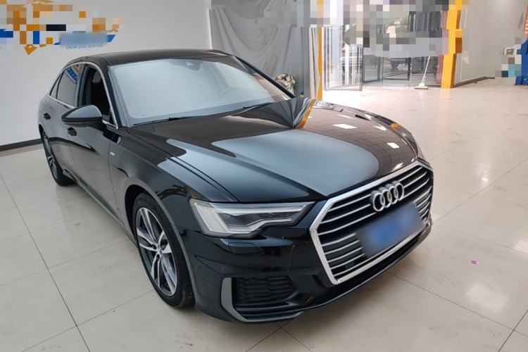 Used Audi A6L 2021 40 TFSI Luxury Dynamic Edition Front Right 45 Deg