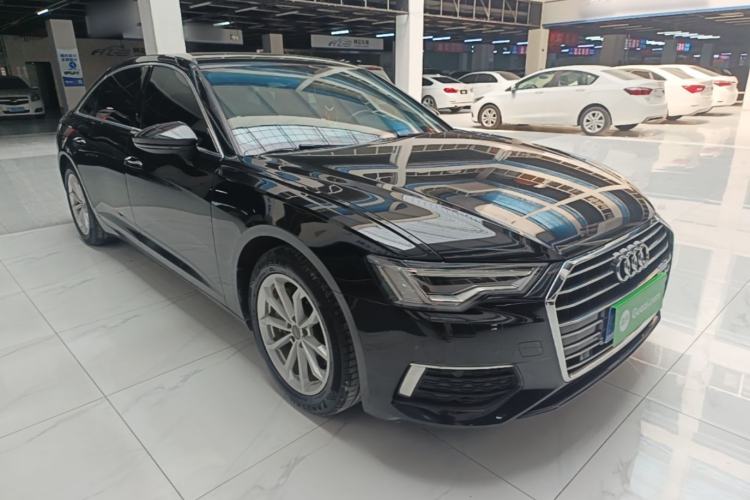 Used Audi A6L 2021 40 TFSI Luxury Prestige Edition Front Right 45 Deg