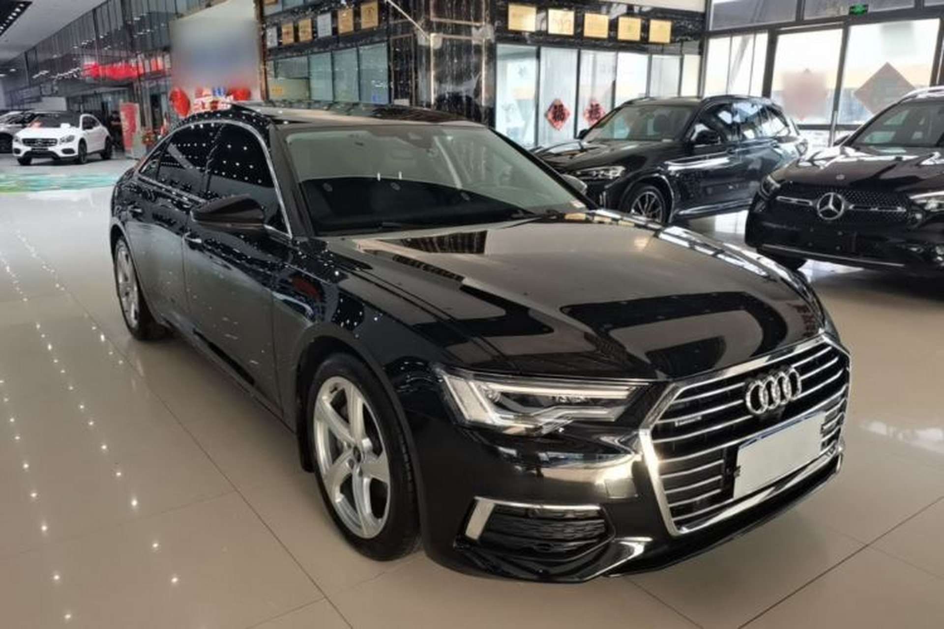 Used Audi A6L 2021 45 TFSI quattro Prestige Elegant Edition Front Right 45 Deg
