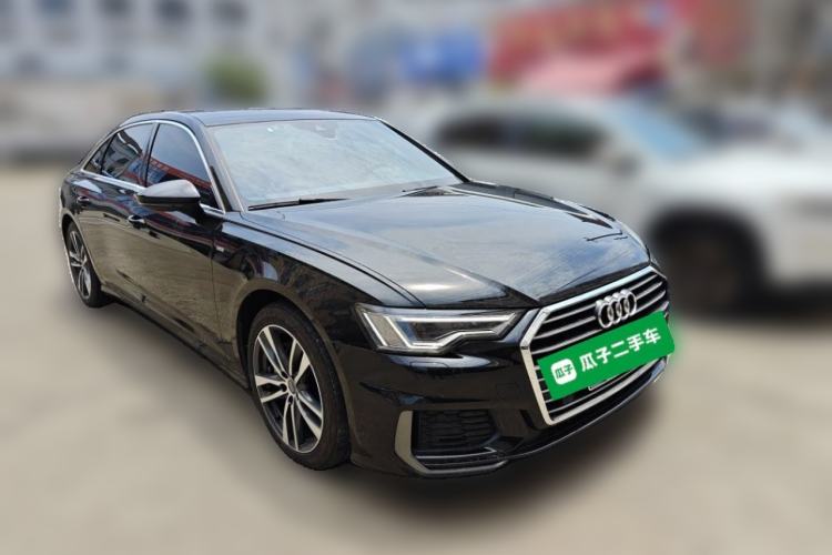 Used Audi A6L 2021 40 TFSI Luxury Dynamic Edition Front Right 45 Deg