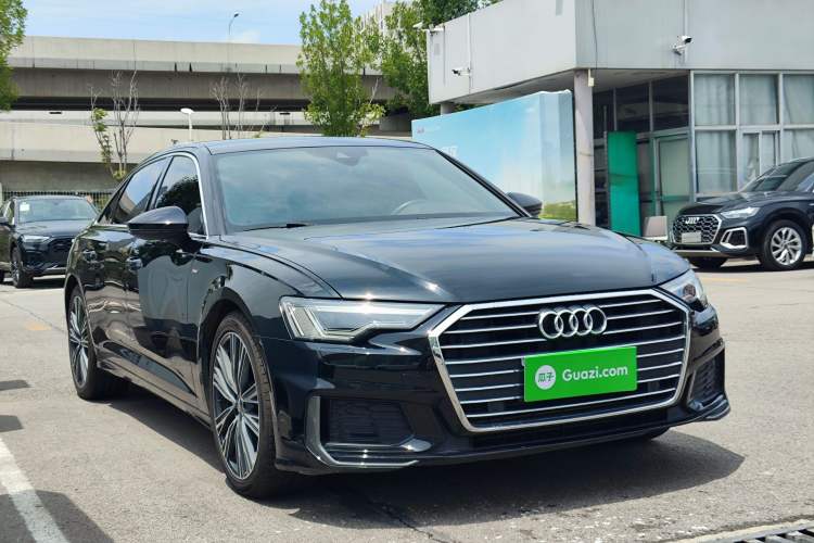 Used Audi A6L 2021 45 TFSI Prestige Dynamic Edition Front Right 45 Deg