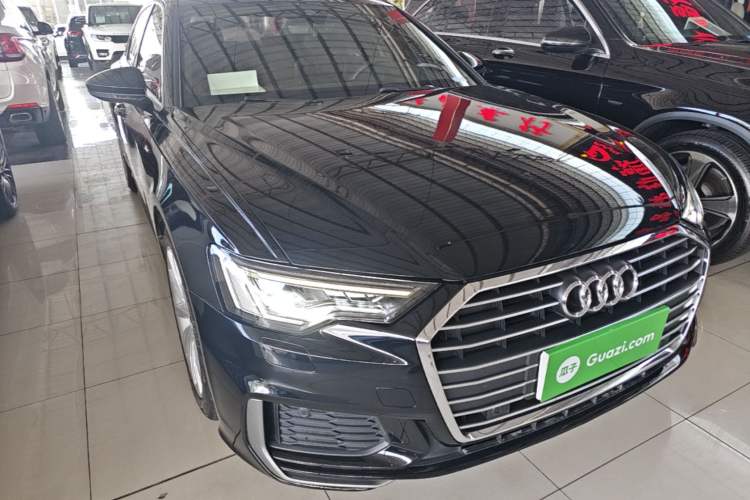 Used Audi A6L 2021 45 TFSI Prestige Dynamic Edition Front Right 45 Deg
