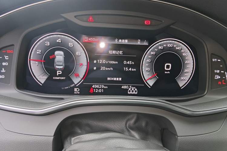 Used Audi A6L 2021 40 TFSI Luxury Dynamic Edition Instrument Cluster