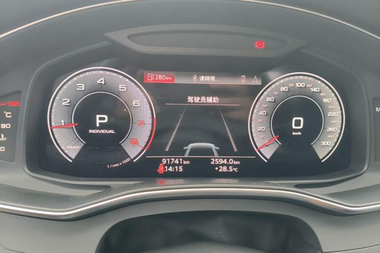 Used Audi A6L 2021 40 TFSI Luxury Prestige Edition Instrument Cluster