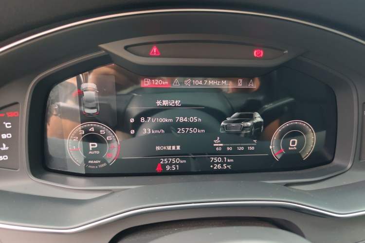 Used Audi A6L 2021 40 TFSI Luxury Prestige Edition Instrument Cluster