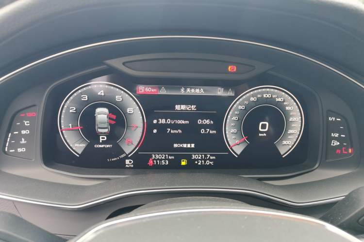 Used Audi A6L 2021 40 TFSI Luxury Dynamic Edition Instrument Cluster