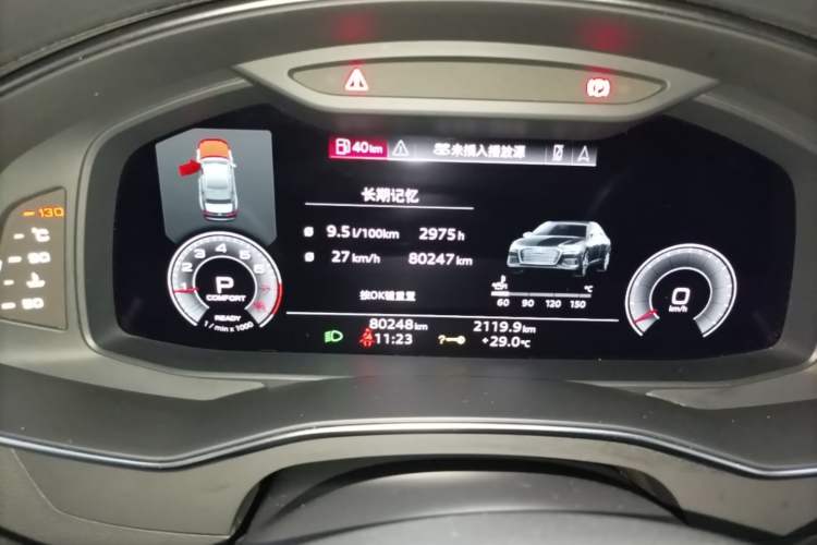 Used Audi A6L 2021 40 TFSI Luxury Dynamic Edition Instrument Cluster