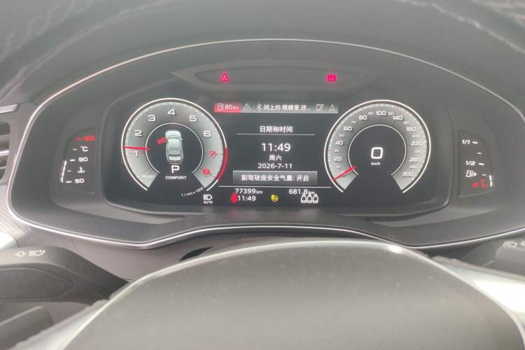 Used Audi A6L 2021 40 TFSI Luxury Dynamic Edition Instrument Cluster