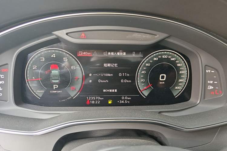 Used Audi A6L 2021 45 TFSI quattro Prestige Elegant Edition Instrument Cluster
