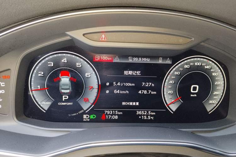 Used Audi A6L 2021 40 TFSI Luxury Dynamic Edition Instrument Cluster
