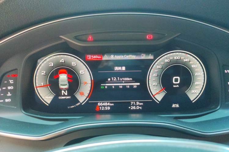Used Audi A6L 2021 40 TFSI Luxury Dynamic Edition Instrument Cluster