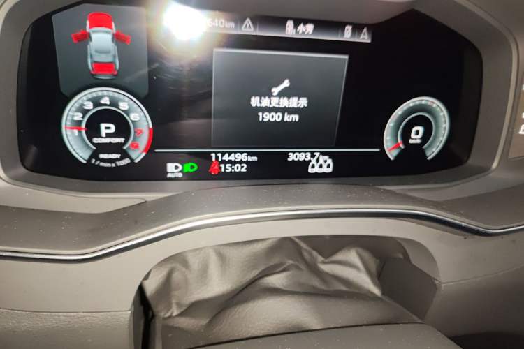 Used Audi A6L 2021 45 TFSI Prestige Elegant Edition Odometer Close Up