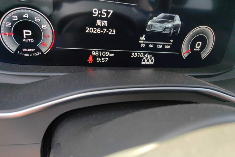 Used Audi A6L 2021 55 TFSI quattro Prestige Dynamic Edition Odometer Close Up