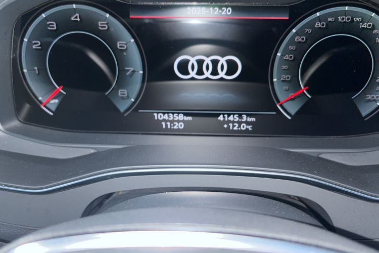 Used Audi A6L 2021 45 TFSI Prestige Dynamic Edition Odometer Close Up