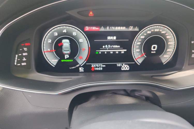 Used Audi A6L 2021 45 TFSI Prestige Elegant Edition Odometer Close Up